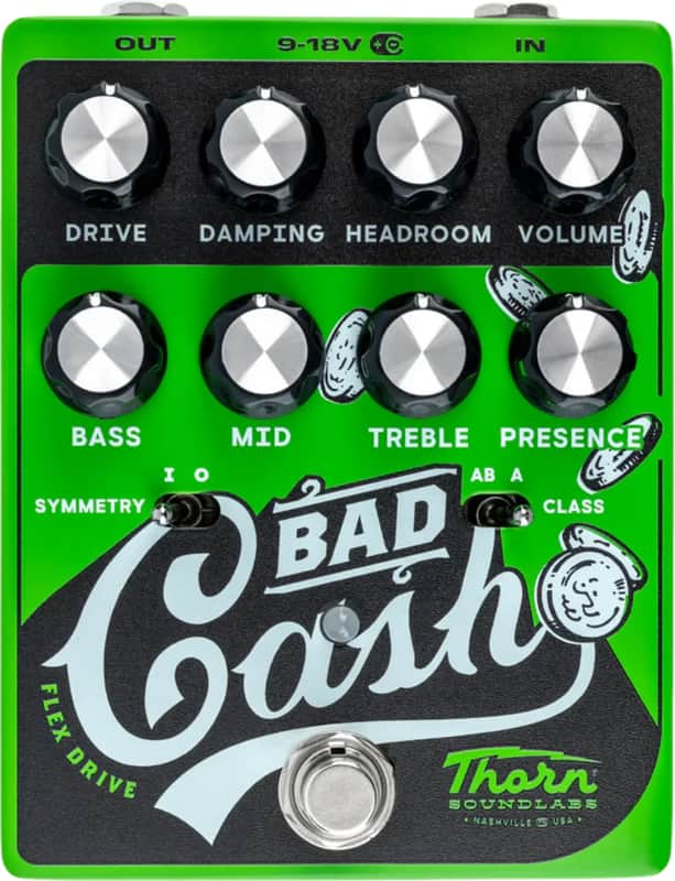 Thorn Soundlabs Bad Cash Overdrive Effects Pedal image 1