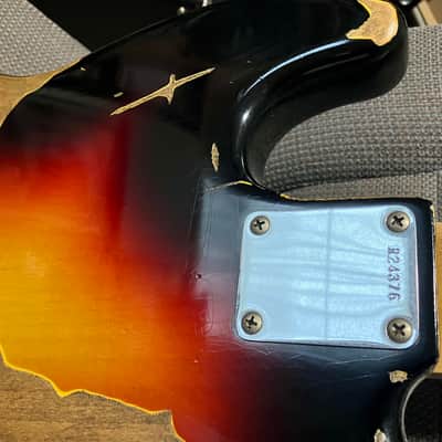 Fender Custom Shop Jaco Pastorius Tribute Jazz Bass Relic 1999 - 2019 - 3-Color Sunburst image 6