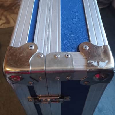 Paiste RARE, Vintage, Collectable flight case 24" 80s - Blue and chrome with red logo image 13