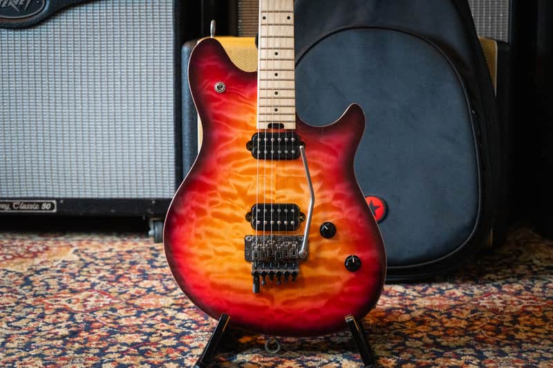 EVH Wolfgang WG Standard Quilt Maple 2010s W/ EVH Strap & Dtuner image 1