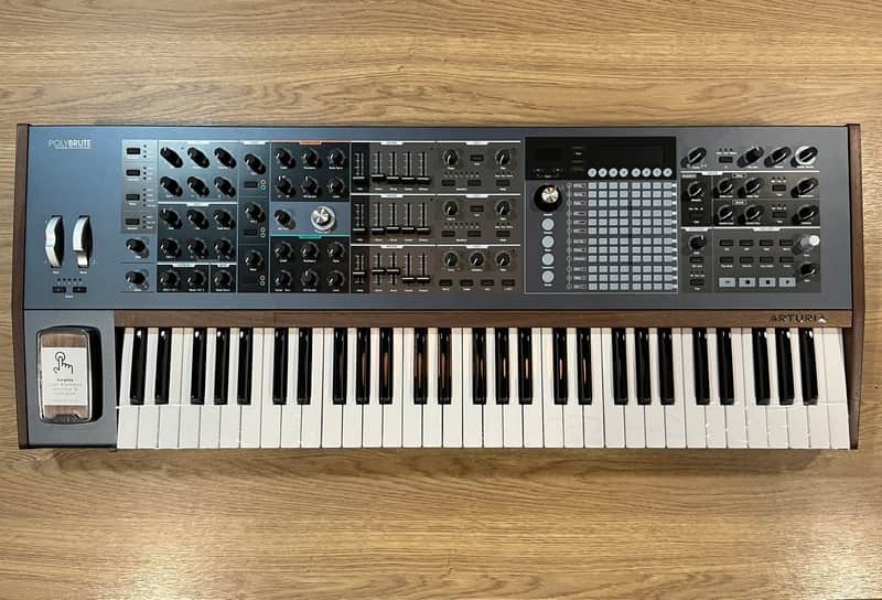 Arturia PolyBrute 61-Key Analog Synthesizer – Standard (Walnut Wood Panels) image 1