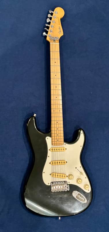 Fender Stratocaster MIJ Black 1985–1987 image 1