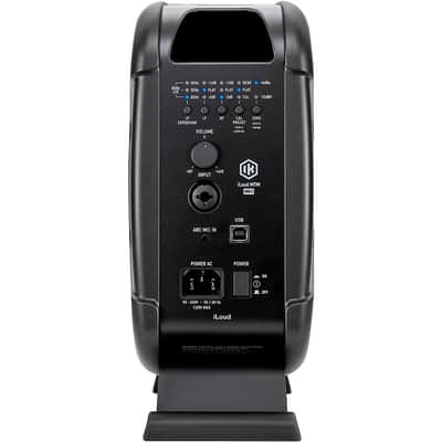 IK Multimedia iLoud MTM MKII Powered Studio Monitor (Pair) Regular Black image 7