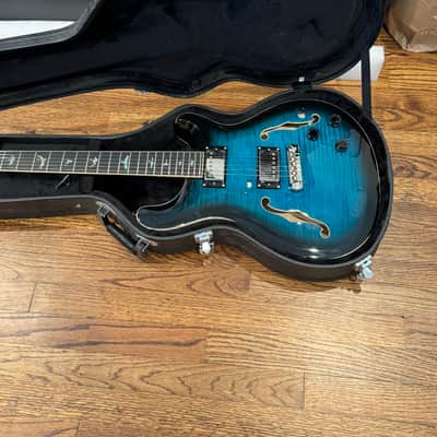 PRS SE Hollowbody II Piezo 2020 - Present Peacock Blue image 9