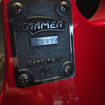 Kramer Nightswan 1988 Cherry Red image 5