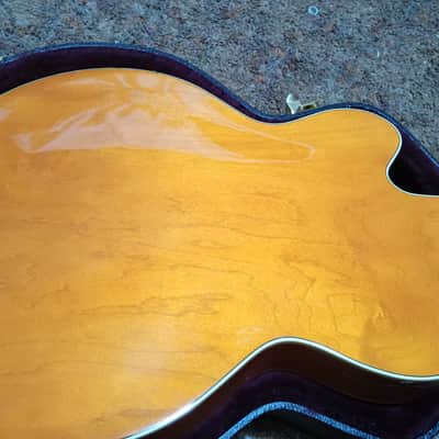 Gretsch G6120T-55 Vintage Select 2012 Chet Atkins Hollow Body with Bigsby Vintage Orange Stain image 4