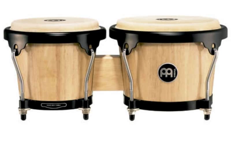 Meinl HB100NT Headliner Series Wood Bongo - Natural image 1