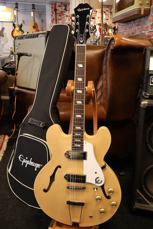 Epiphone Casino Natural with Gigbag image 1