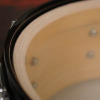DW 4.5x12" Pre-Collector's Series Snare Drum - Ebony Stain - Carl Allen image 8