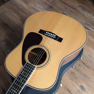 Yamaha L-15 Luxury Series Acoustic Dreadnought Guitar Japan 1980 Natural W/OHSC Strap image 9