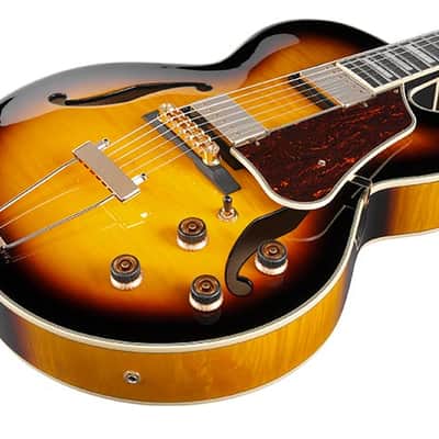 Ibanez AF95FM AYS Artcore Hollowbody Electric Guitar. Antique Yellow Burst image 8