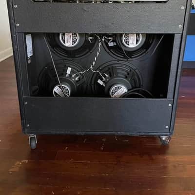 Fender Super Amp 2-Channel 60-Watt 4x10" Guitar Combo 1993 - 1995 - Black image 2