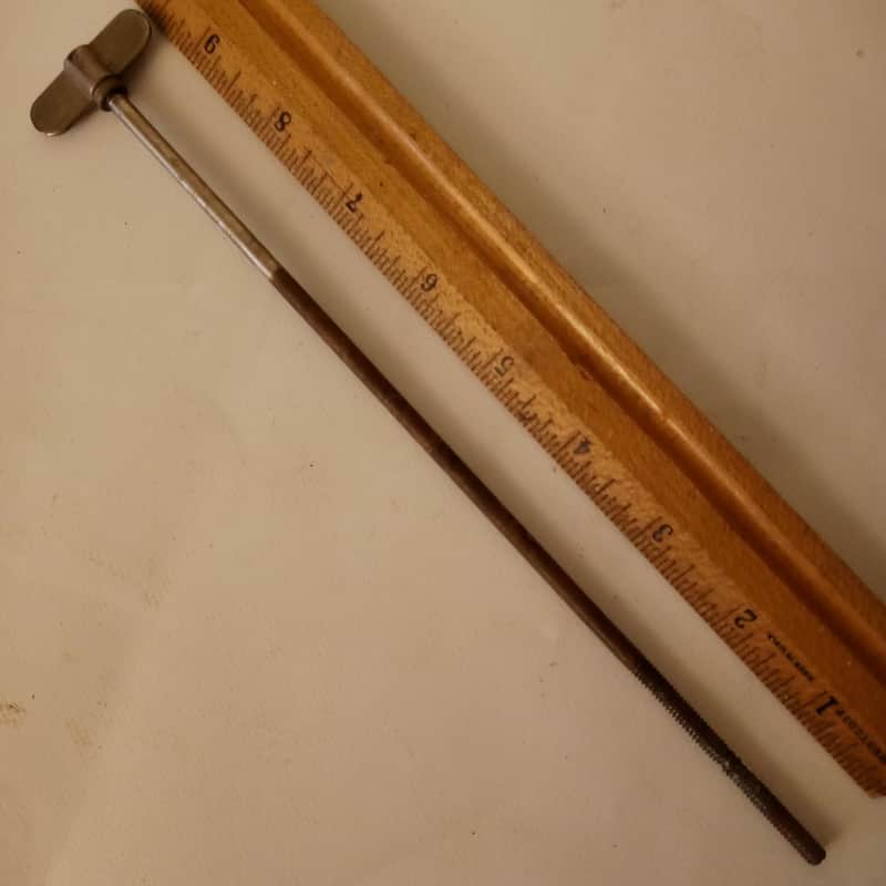 Leedy 9"Single-Tension Bass Thumb Rod+Collar Walberg & Auge 10-24 Snare/Tom Drum image 1