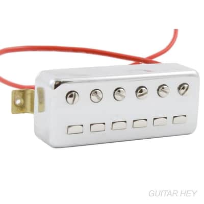 NEW Hofner Style 6 String Guitar Pickup with Chrome Cover, 6.4K Ohms 2-Conductor image 1