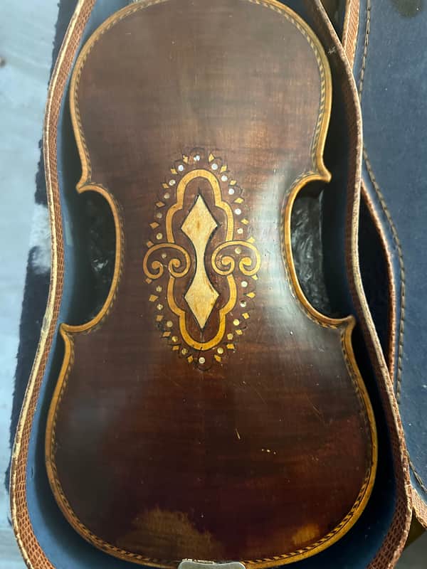 Inlaid violin, Standard size Late 1800’s - Natural image 1