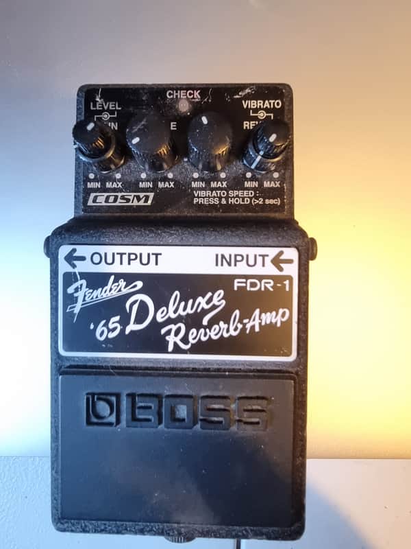 Boss FDR-1 Fender '65 Deluxe Reverb Amp Pedal | Reverb UK
