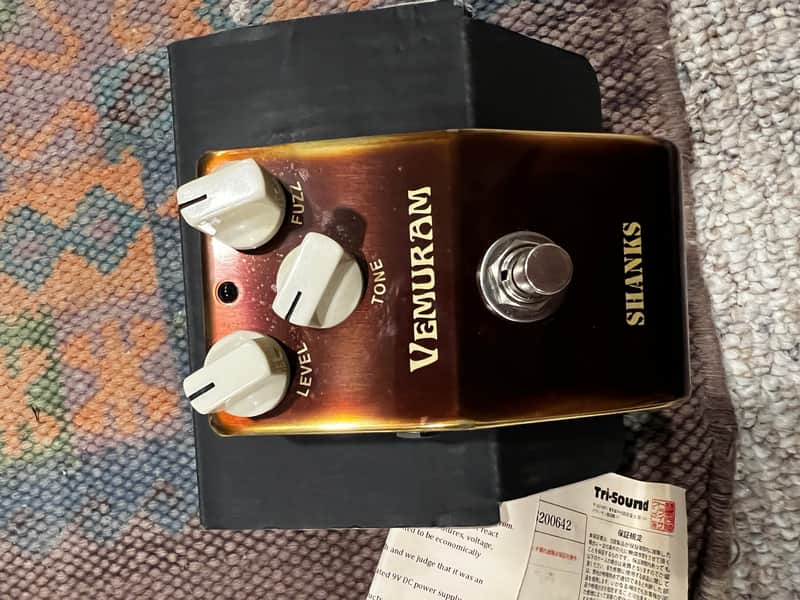 Vemuram Shanks fuzz - Gold