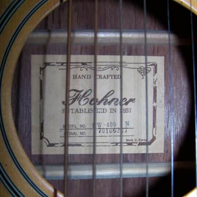 HOHNER Model MW 400 SB 1999 image 9