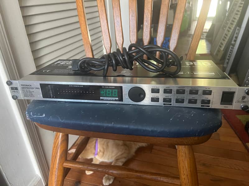 Behringer DSP1124P Feedback Destroyer Pro with rack mount bolts/washers & IEC power cable. image 1