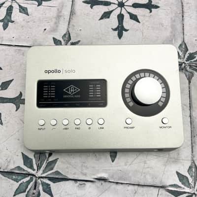 Universal Audio Apollo Solo Thunderbolt 3 Audio Interface
