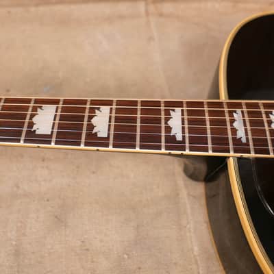 Gibson J-200 Lefty  1975 Black image 18