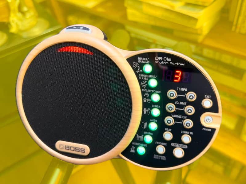 Boss DR-01S Rhythm Partner Drum Machine 2017 - 2018 - Tan image 1