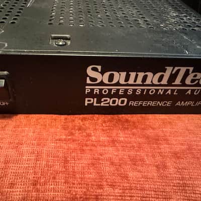 Soundtech Pl200 reference amplifierv - Black image 1