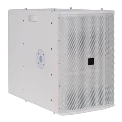 Avante Audio Imperio SUB210W Dual 10" 700W RMS Active DJ PA Subwoofer White Sub image 1