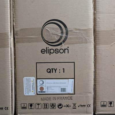 Elipson Chroma 400 RIAA Turntable - Built-in Preamp! (Walnut, Oak, Red or Black) image 14
