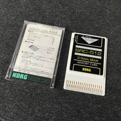 Korg SRC-512 RAM Memory Card Korg 01/W, 01/WFD, 03R/W, Prophecy