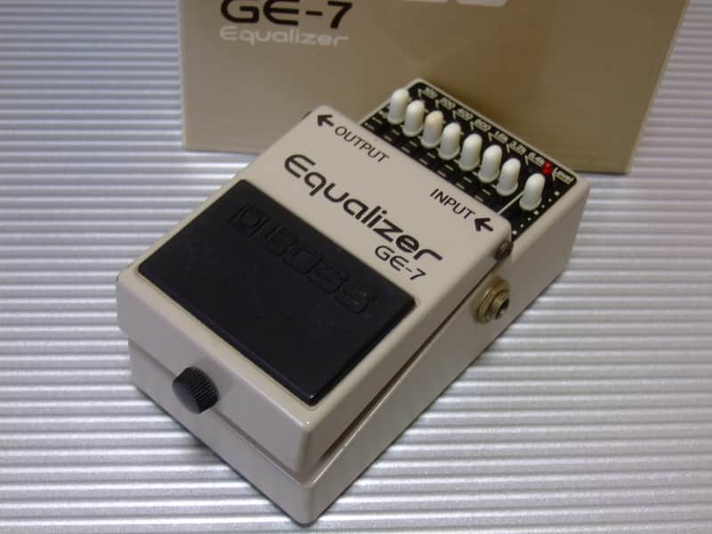 RARE The First Lot May 1981 Boss GE-7 Equalizer w/ Original Box (Black Label) image 1