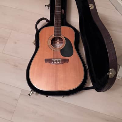Alvarez PD80S or PD 30S/12 N 1980’s? - Great shape. Pecan color back and sides. Gold hardware. image 2