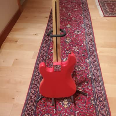 Pino Palladino style P bass 2023 - Fiesta Red image 2