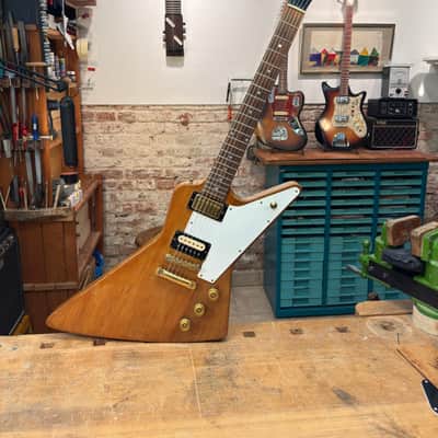 Gibson Explorer Limited Edition Mahogany 1976 - Natural image 8