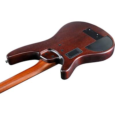 Ibanez SRH500FNNF Bass Workshop Electric Bass Fretless Natural Browned Burst image 7