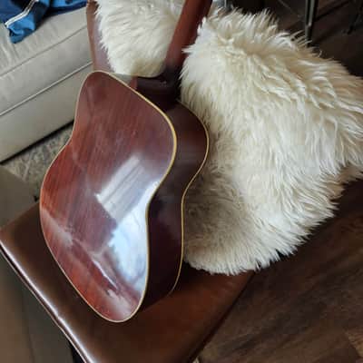 Yamaha FG-230 Red Label 12-String Jumbo Dreadnought 1968 - 1972 - Natural image 5