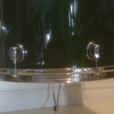 VTG MAPEX 16"x16" Emerald Green Floor Tom Drum - Maple Pro M - Gorgeous Clean image 4