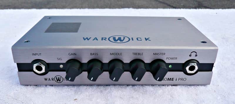 Warwick Gnome i Pro Bass 200 Watt Digital Pocket Bass Amp Head -​ PV Music Guitar Shop Inspected and Tested - Works / Sounds / Looks Great - Excellent Cosmetic Condition - Free Shipping