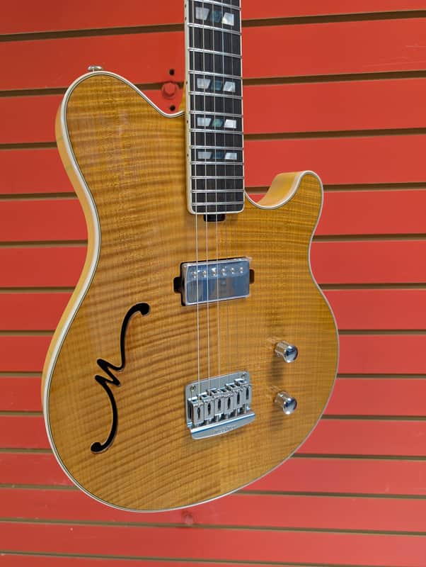 Ernie Ball Music Man  BFR Axis Super Sport Semi Hollow W Case 1 of 30 Made image 1