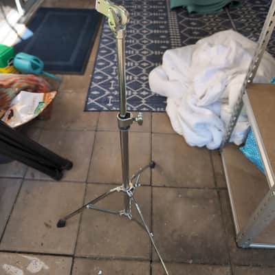 Yamaha CS-650A 600 Series Lightweight Single-Braced Straight Cymbal Stand 2010s - Chrome image 1