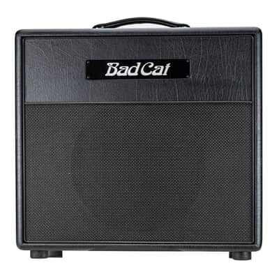Bad Cat Compact 1x12" Cabinet (Black Grill and Tolex) w/G12H-30 Speaker image 1