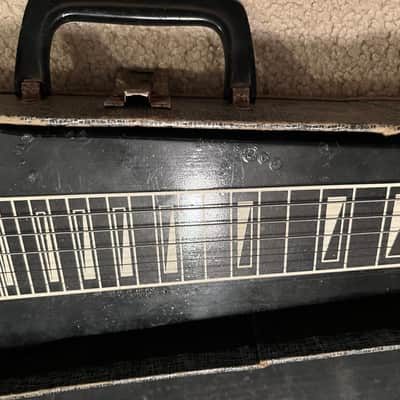 1964 Airline Lap Steel made by Valco- Black image 5