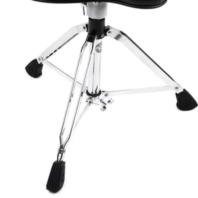 Roc N Soc MSOK Standard Height Manual Spindle Drum Throne- Black image 1