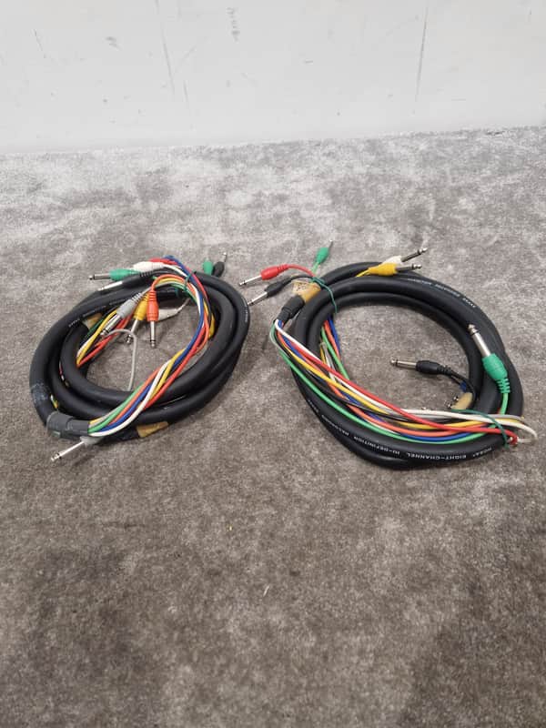 Hosa 8 Channel Hi-Definition Recording Snake Pair - Pro Audio Connection - Excellent image 1
