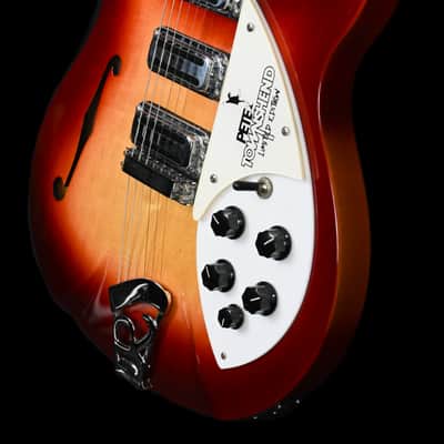 Rickenbacker Pete Townshend Signature 1998PT (Number 53 of 250) from 1987 in Fireglo with original Hardcase image 6