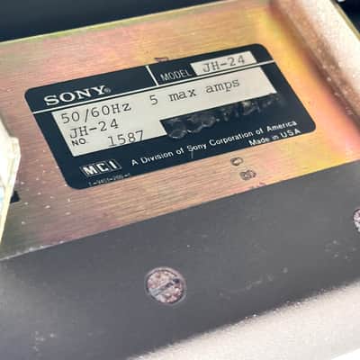 Sony / MCI JH-24 Reel to Reel 2" 24 Track Tape Machine w/ Autolocator & Cables image 21