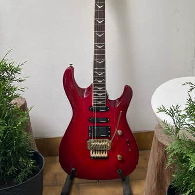 Samick SR-660 1993 - Antique Red Sunburst image 2