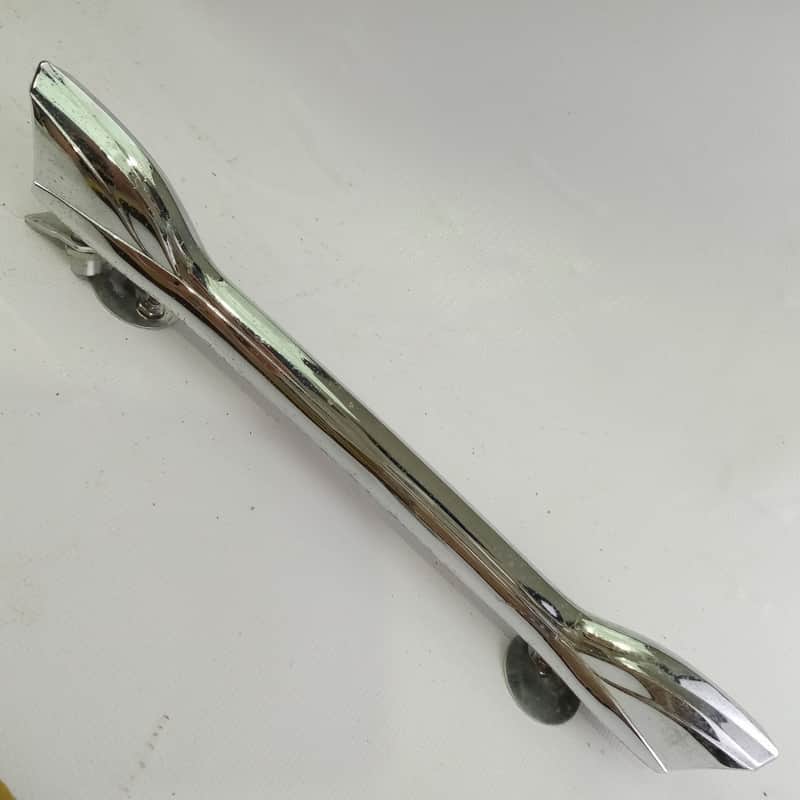*Premier 1x Bass Drum Lug 9 1/8" #125-20 843756 Chrome Vintage 60s-70s Elite UK* image 1