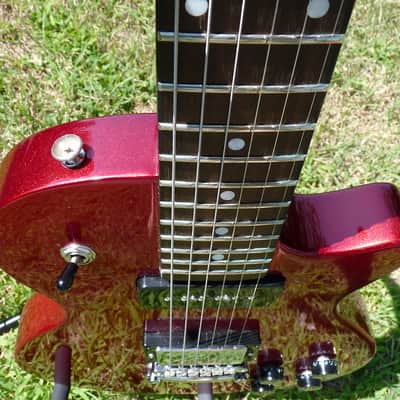 SX Callisto Les Paul JR 2011 Metallic Red image 7