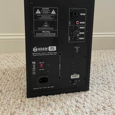 ADAM Audio F5 Active Nearfield Monitors (Pair)- Black image 2